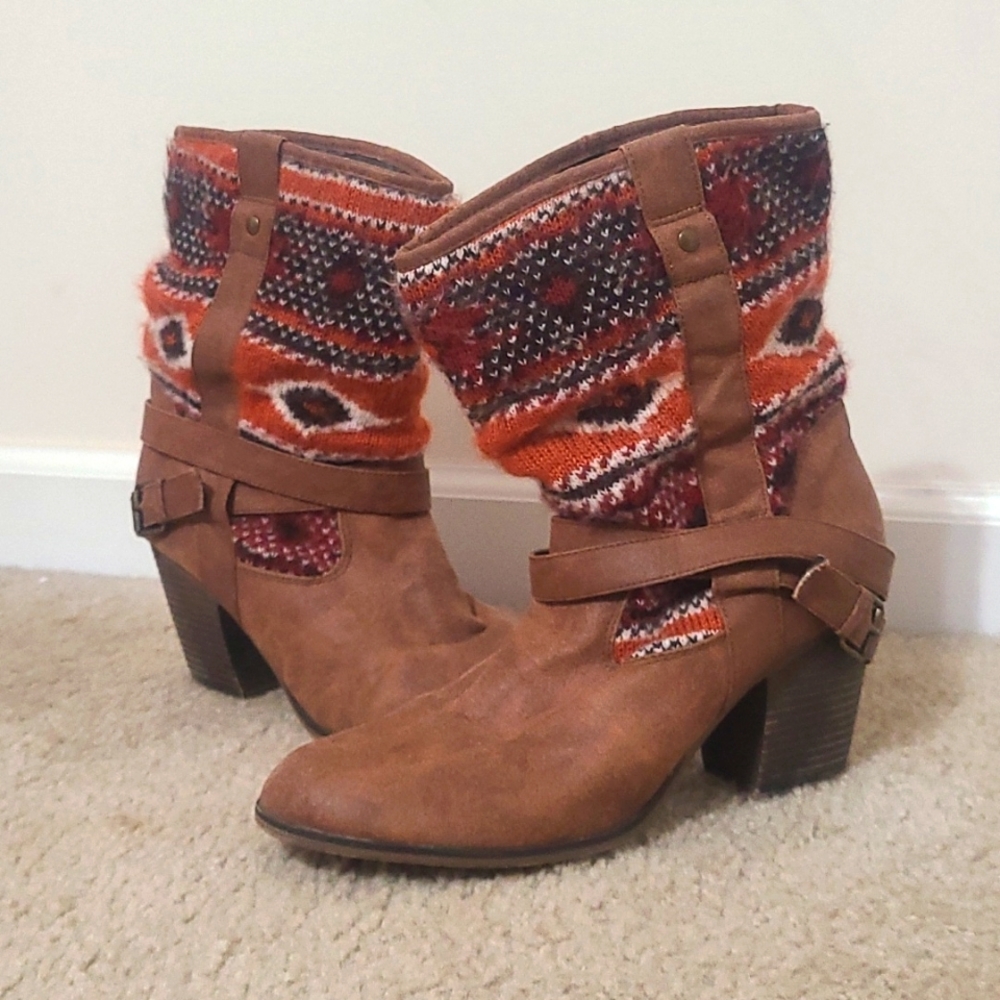 Brown Candie's boots